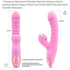 7 frequency waterproof vibration wand